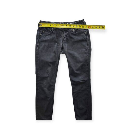 Miss Me JY5082G23 Jeggings Embroidery Flap Pocket Stretch Jeans Womens Size 27 - Picture 4 of 8